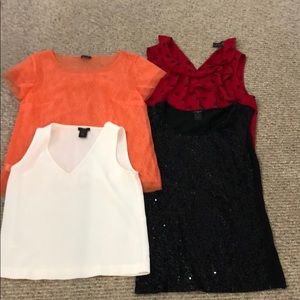 4 Ann Taylor shirts